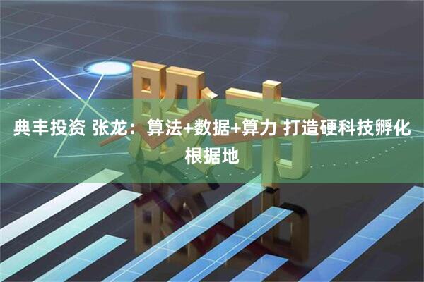 典丰投资 张龙：算法+数据+算力 打造硬科技孵化根据地